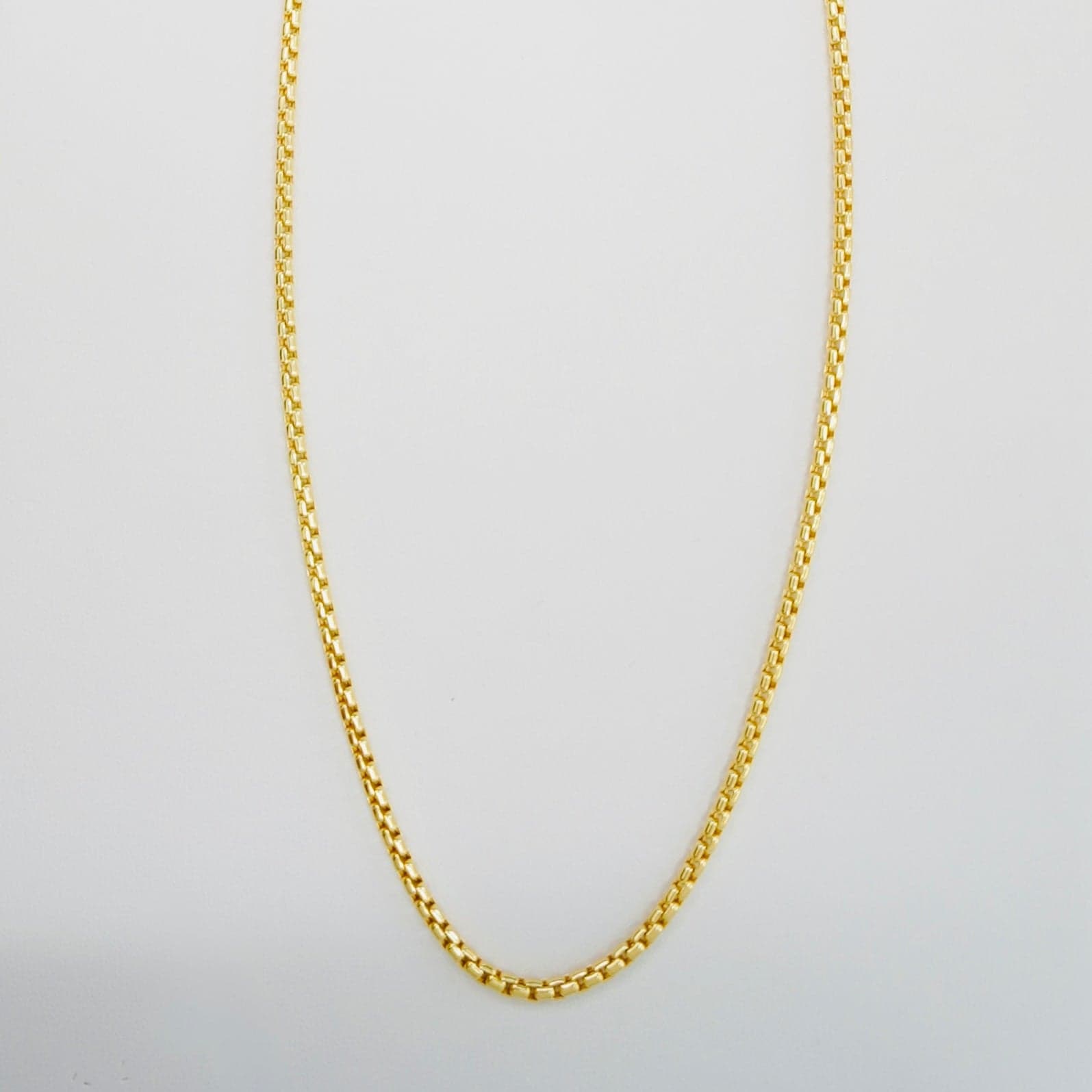Solid 14K Gold Ice Chain — Image 1